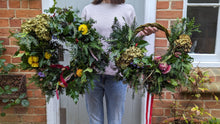Load image into Gallery viewer, Seasonal Winter Wreath Making