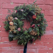 Load image into Gallery viewer, Seasonal Winter Wreath Workshop