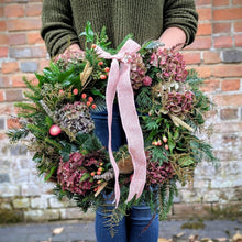Load image into Gallery viewer, Seasonal Winter Wreath Workshop