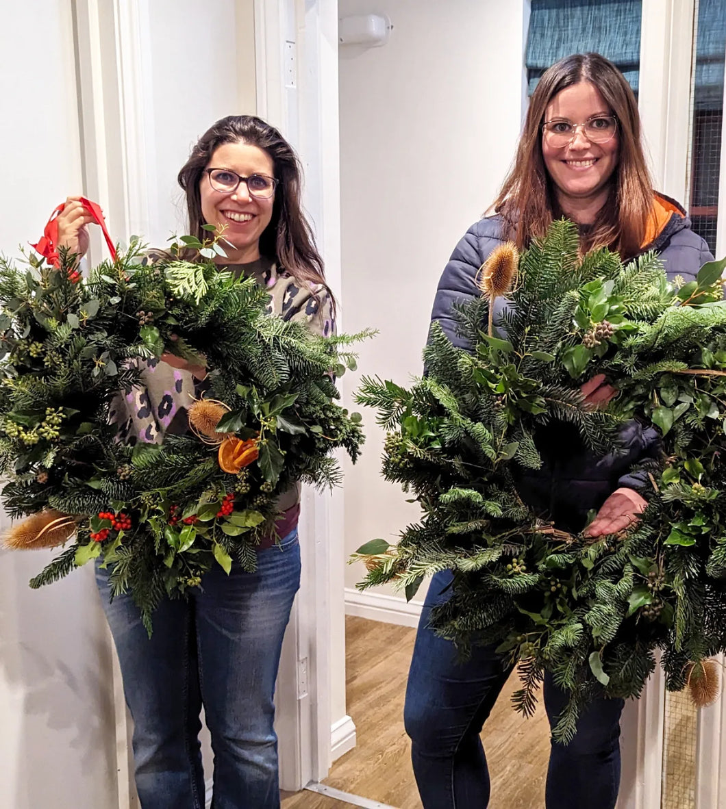 Seasonal Winter Wreath Making